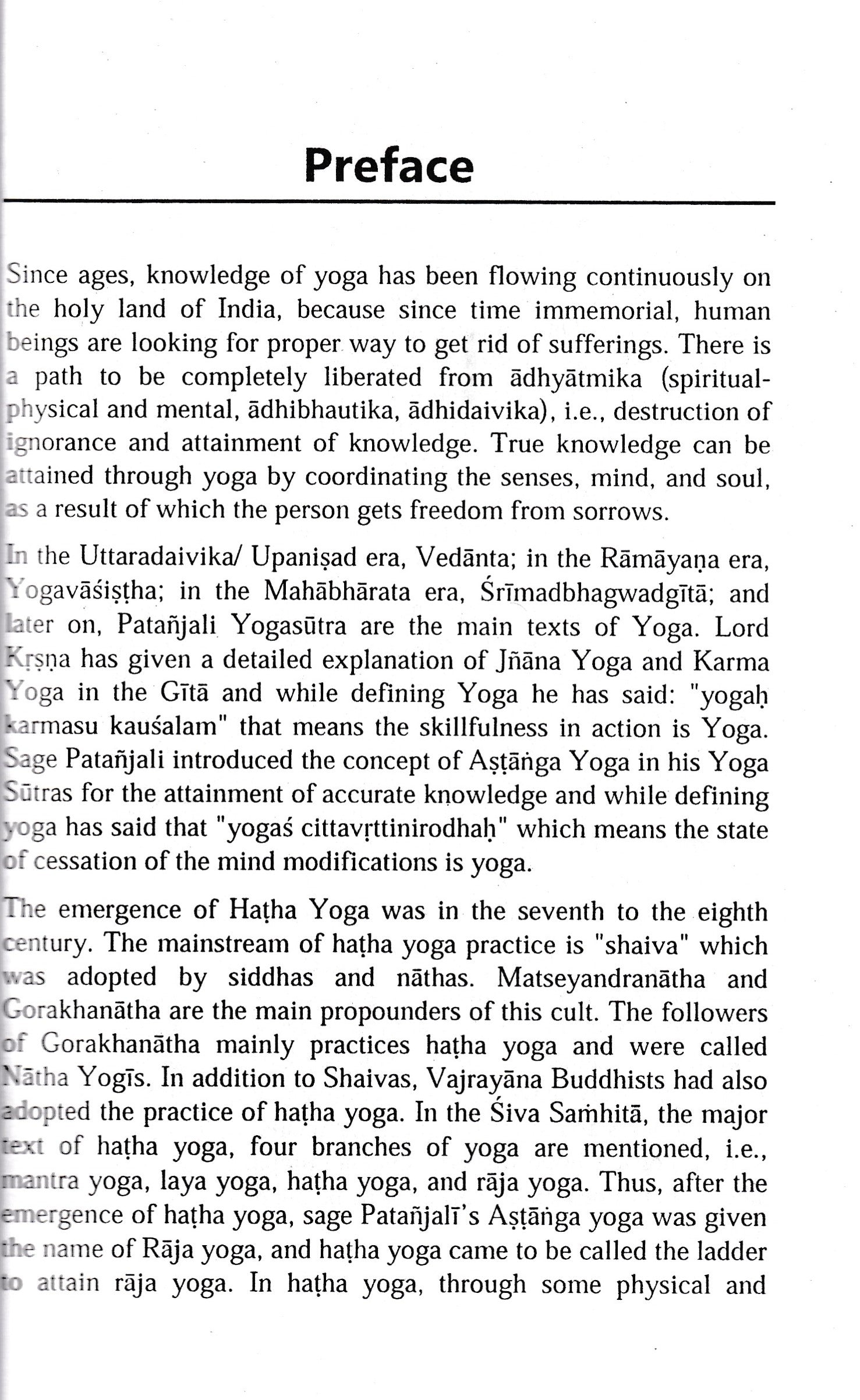 Compilation Of Hatha Yoga Texts