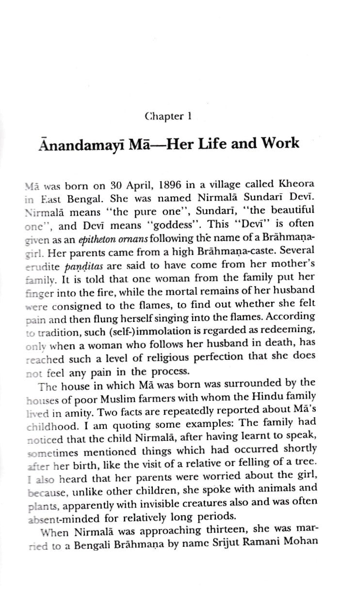 Encountering Bliss- My Journey through India with Anadamayi Ma