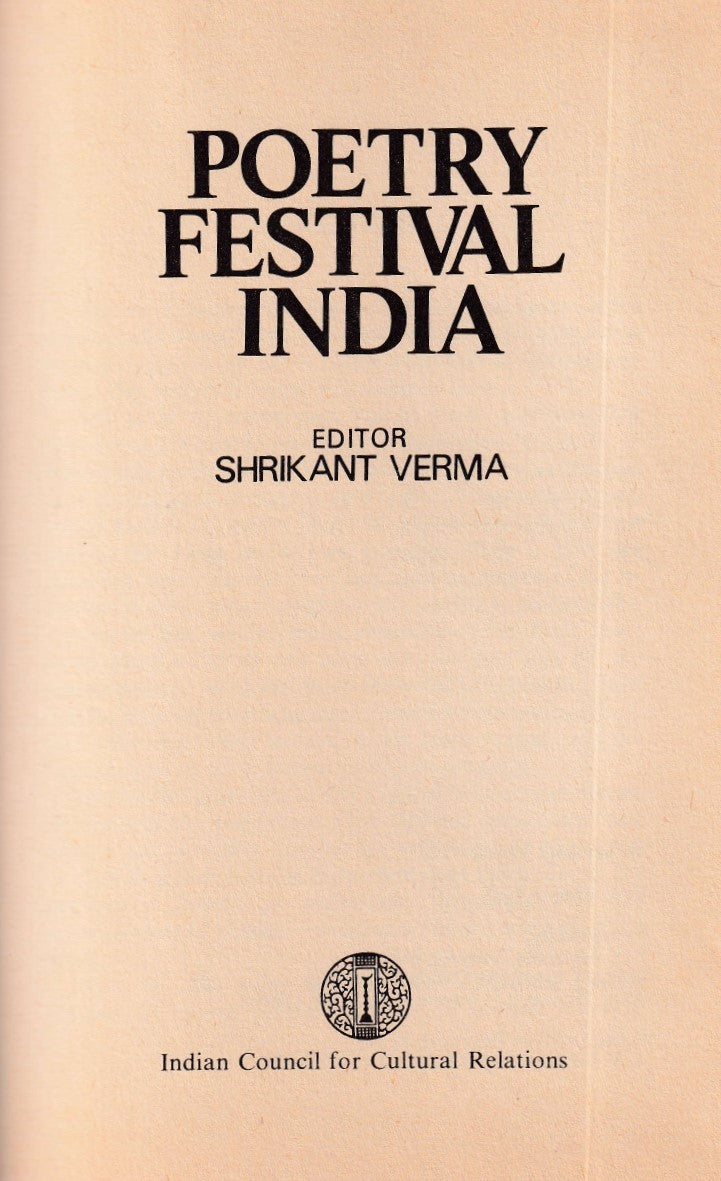 Poetry Festival India