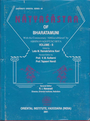 Natyasastra of Bharatamuni Vol. II