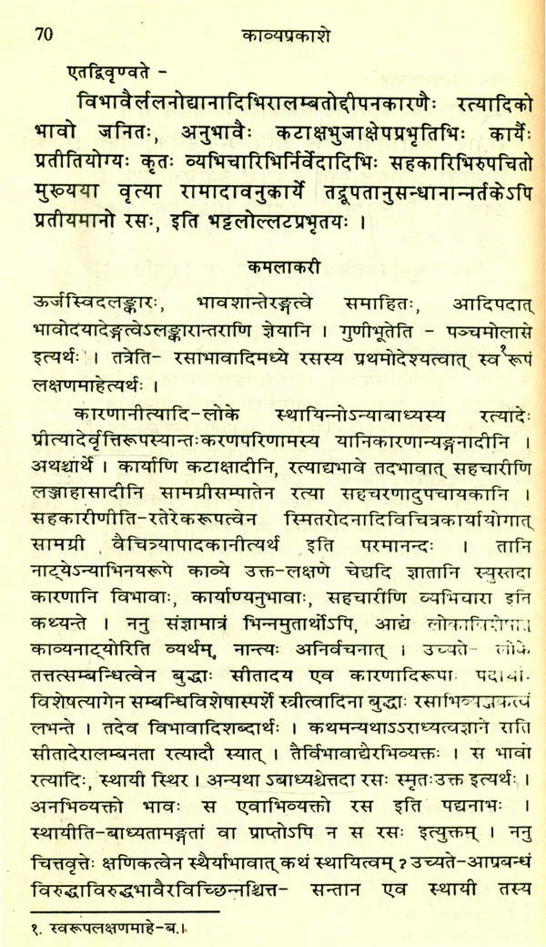 Kavya Prakasha in Hindi