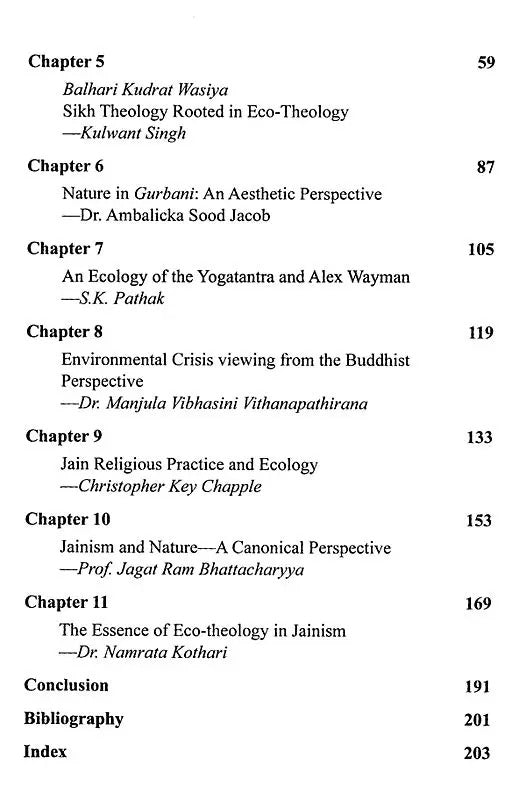 Indian Eco Theology: Theory and Practice