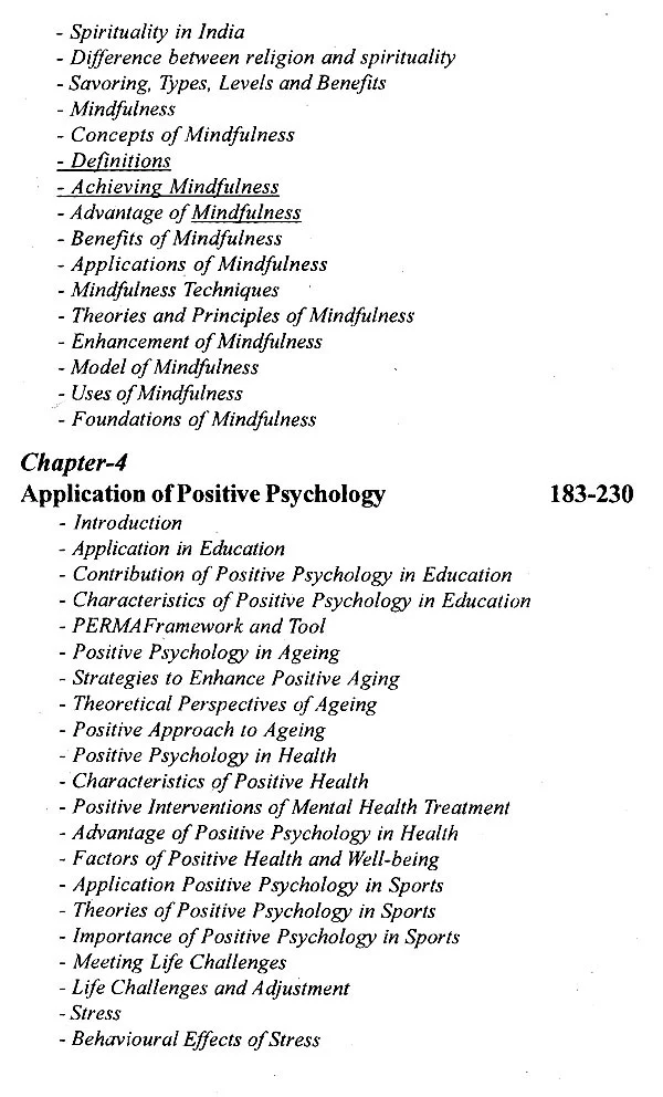 Positive Psychology,Text book for Graduation and Post Graduation based on NEP and Competitive Examinations