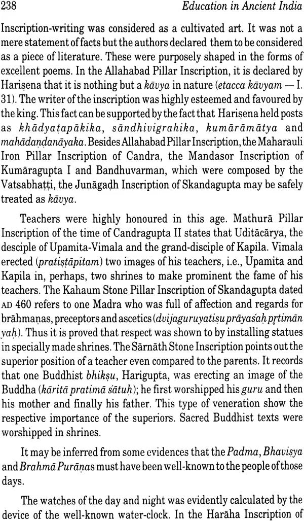 Education in Ancient India