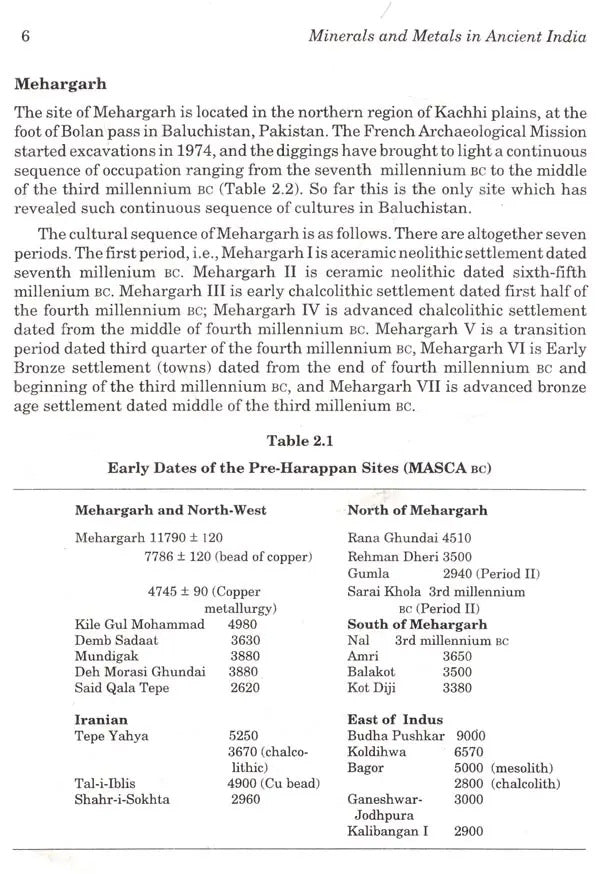 Minerals and Metals In Ancient India )In 2 Vol Set)