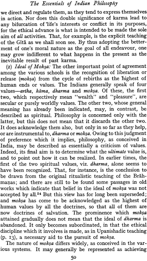 The Essentials of Indian Philosophy