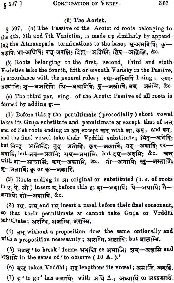 A Higher Sanskrit Grammar: For the Use of School and College Students