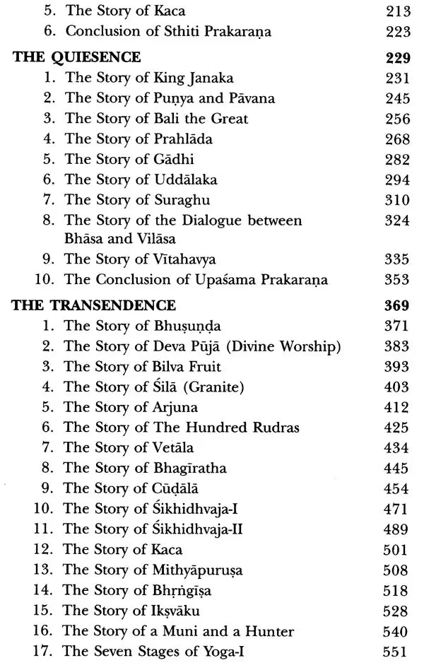 The Wisdom of Vasistha: A Study on Laghu Yoga Vasistha from a Seeker's point of view