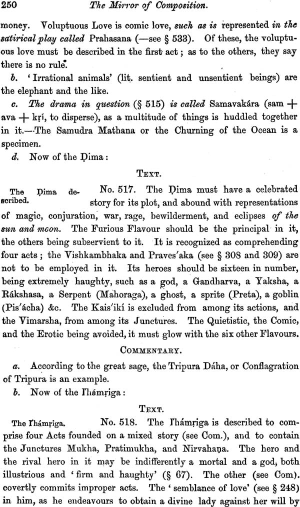 The Sahitya-Darpana or Mirror of Commposition of Visvanatha: A Treatise on Poetical Criticism