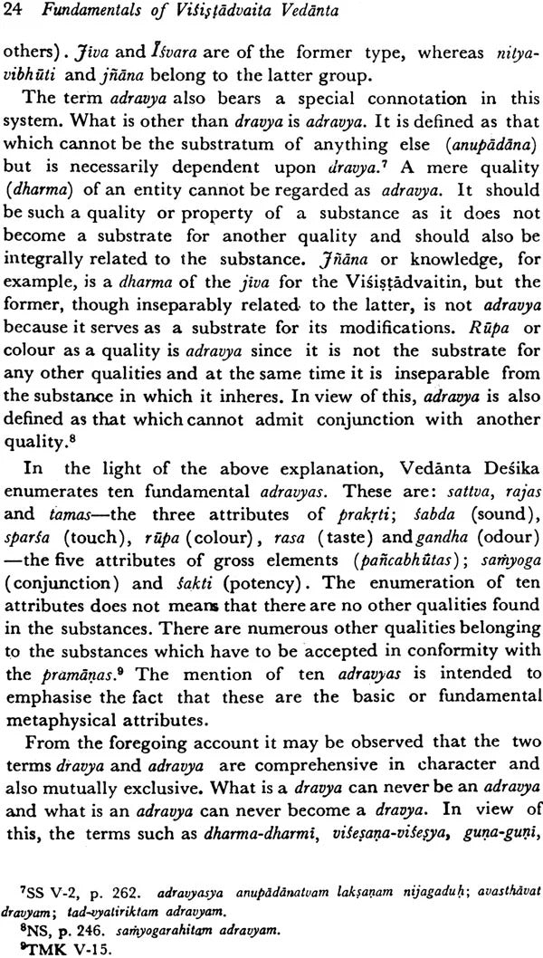 Fundamentals of Visistadvaita Vedanta: A Study Based on Vedanta Desika's Tattva Mukta Kalapa