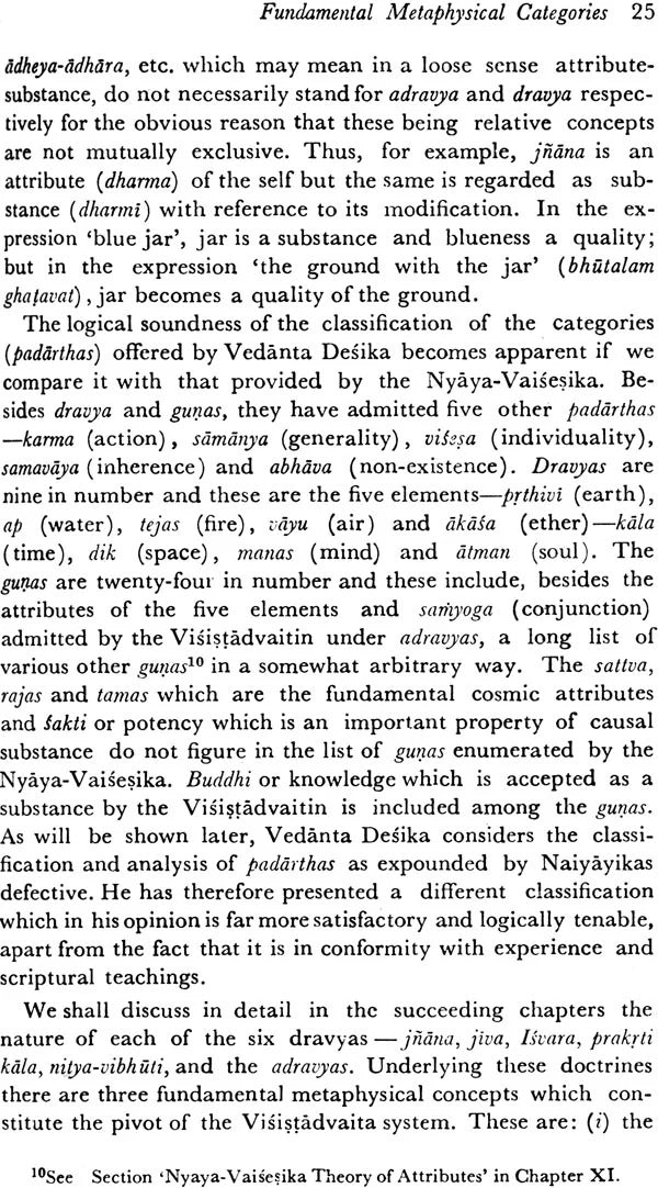 Fundamentals of Visistadvaita Vedanta: A Study Based on Vedanta Desika's Tattva Mukta Kalapa