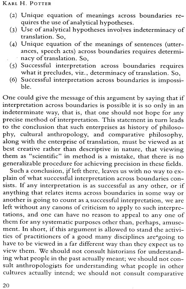 Interpreting Across Boundaries, New Essays in Comparative Philosophy