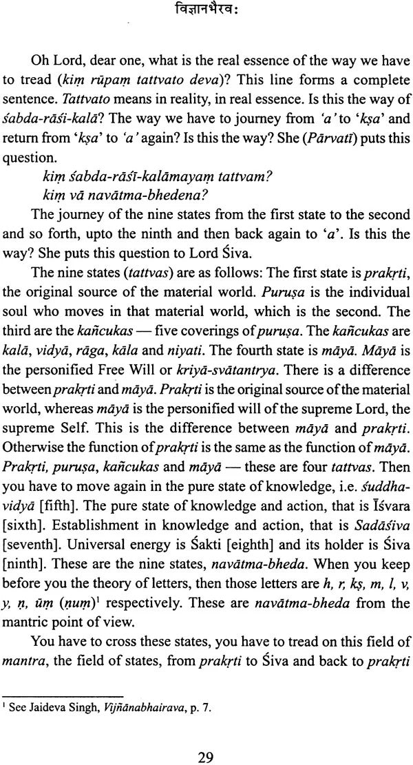 Vijnana Bhairava: The Practice of Centring Awareness