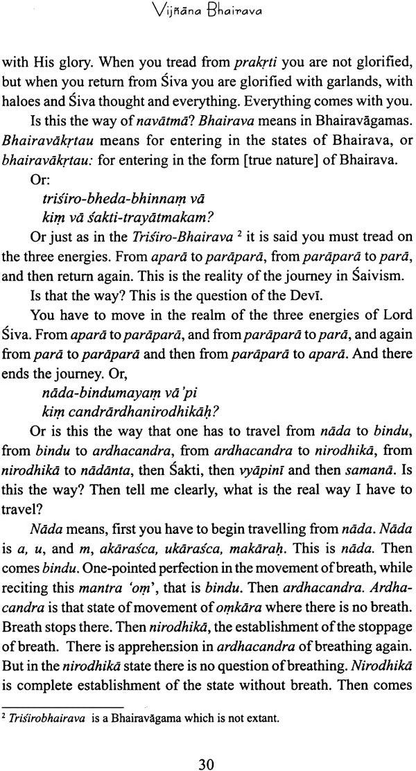 Vijnana Bhairava: The Practice of Centring Awareness