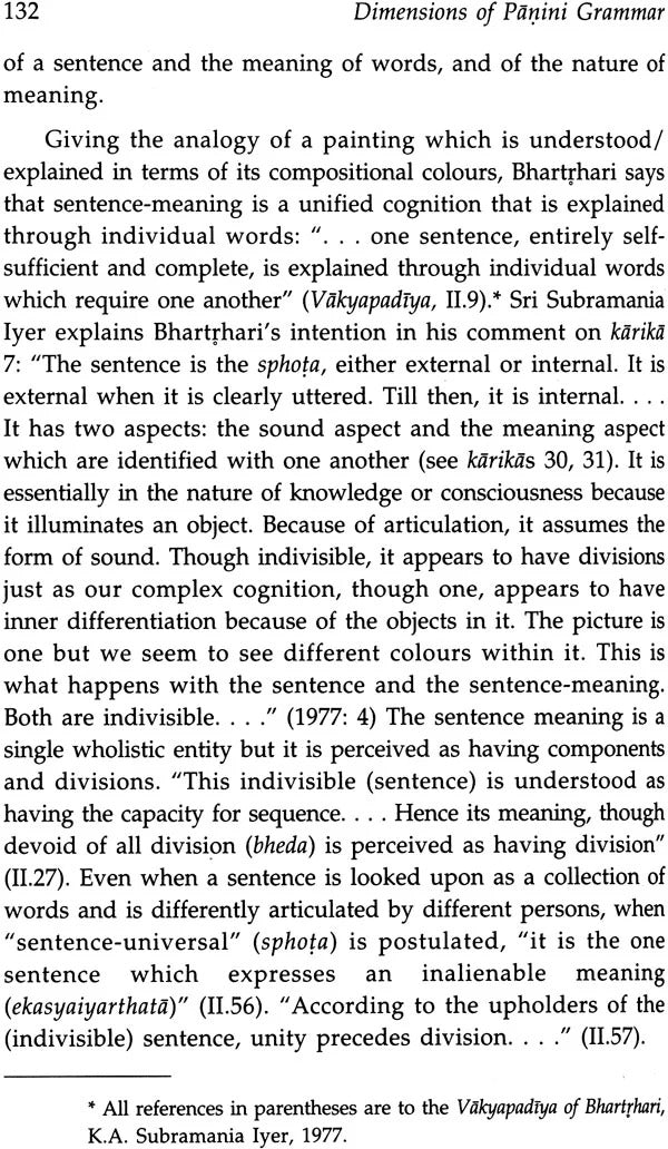 Dimensions of Panini Grammar: The Indian Grammatical System