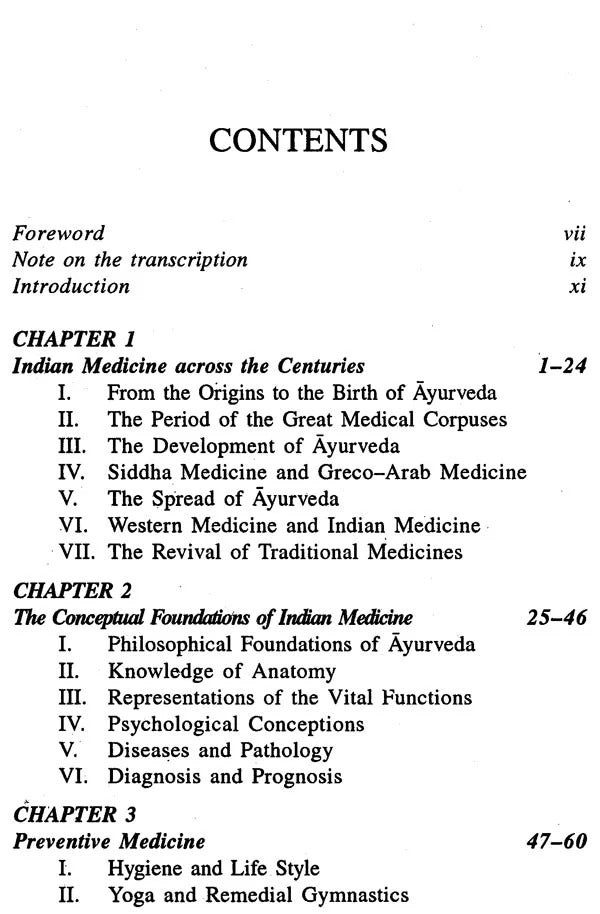 A Concise Introduction to Indian Medicine: Le Medecine indienne