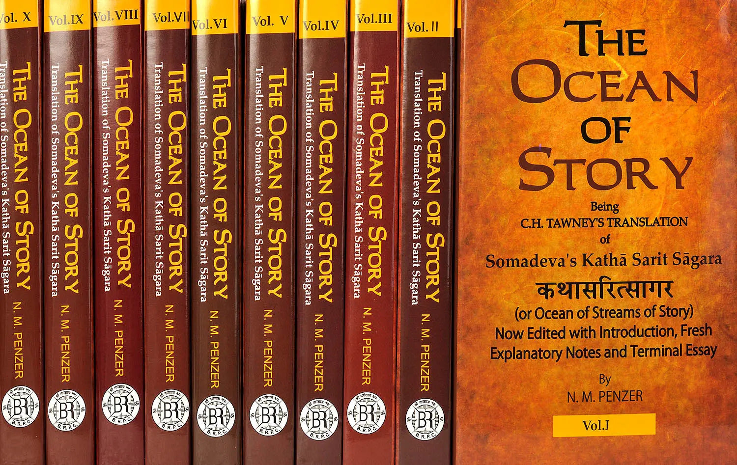 The Ocean of Story (Ten Volumes): C.H. Tawney's Translation of Somadeva's Katha Sarit Sagara (Kathasaritsagara)