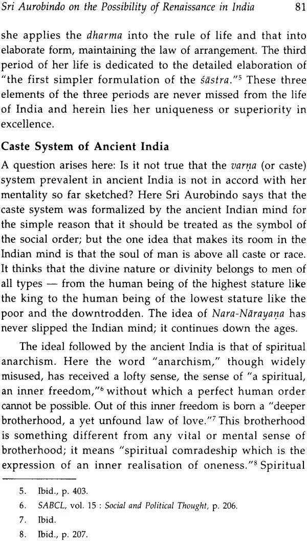 Sri Aurobindo and His Contemporary Thinkers