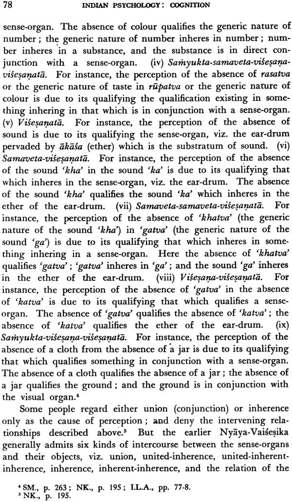 Indian Psychology (3 Vols.): V.I Cognition; Vol.II Emotion and Will; Vol.III Epistemology of Perception