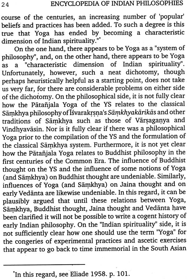 Encyclopedia of Indian Philosophies: Volume 12: Yoga: Indias Philosophy of Meditation