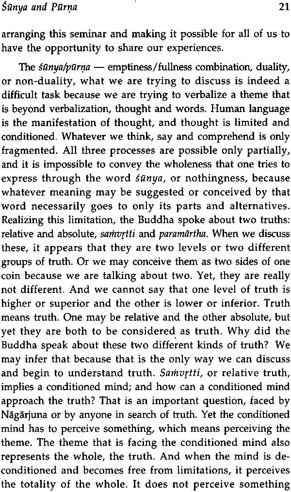 Void and Fullness in the Buddhist, Hindu and Christian Traditions,Sunya – Purna – Pleroma