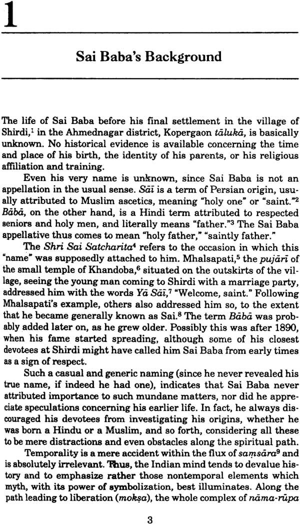 The Life and Teachings of Sai Baba of Shirdi