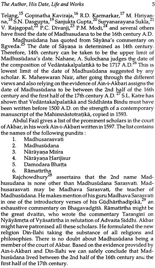 Vedantakalpalatika – A Study