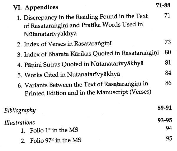 Rasatarangini of Bhadudatta