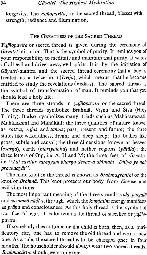 Gayatri: The Highest Meditation