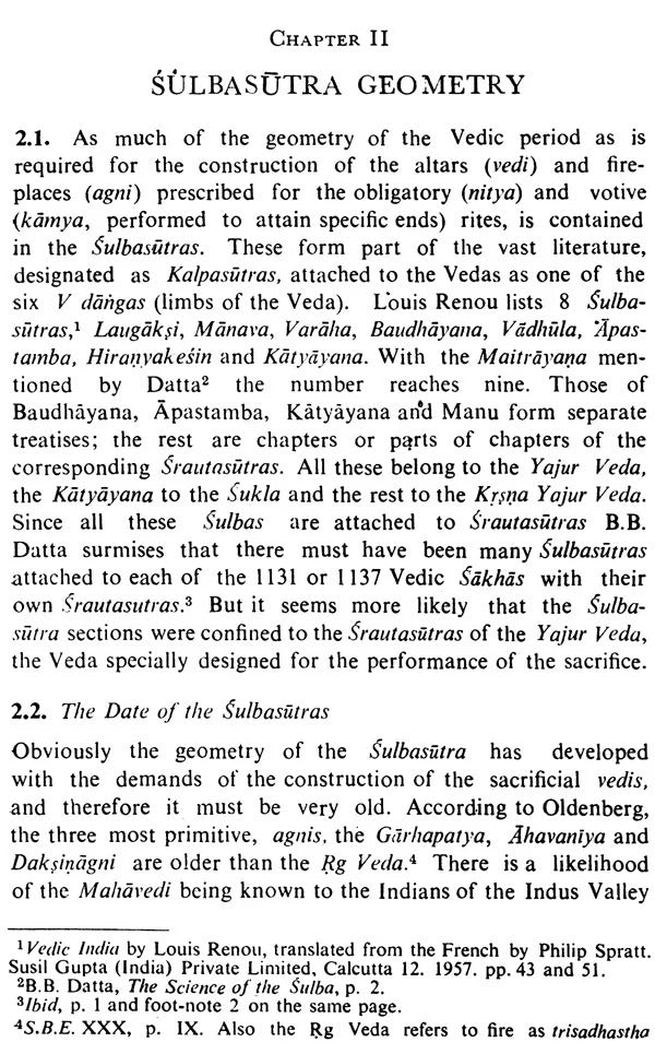 Geometry in Ancient and Medieval India