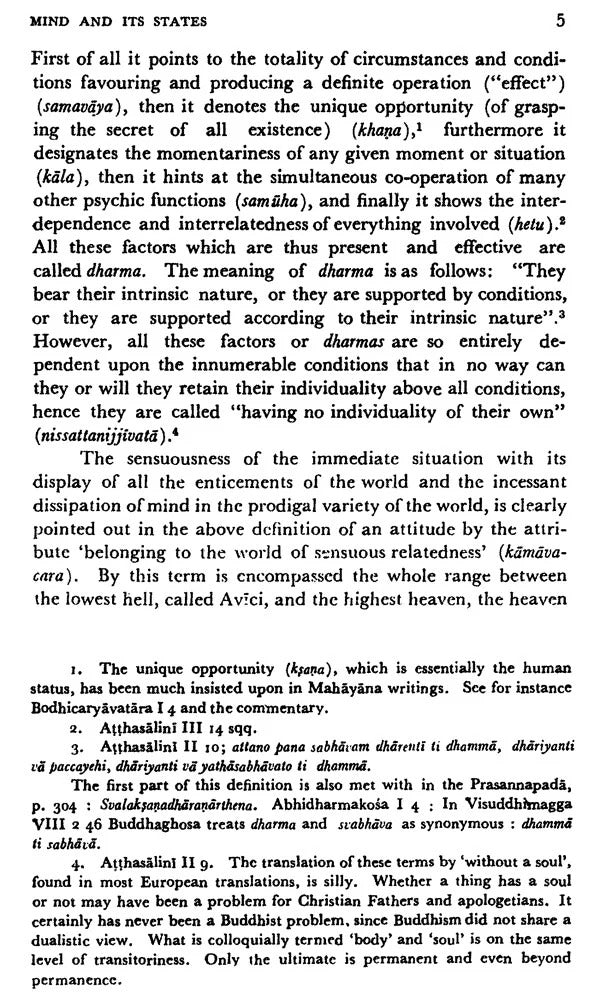 Philosophy and Psychology in the Abhidharma