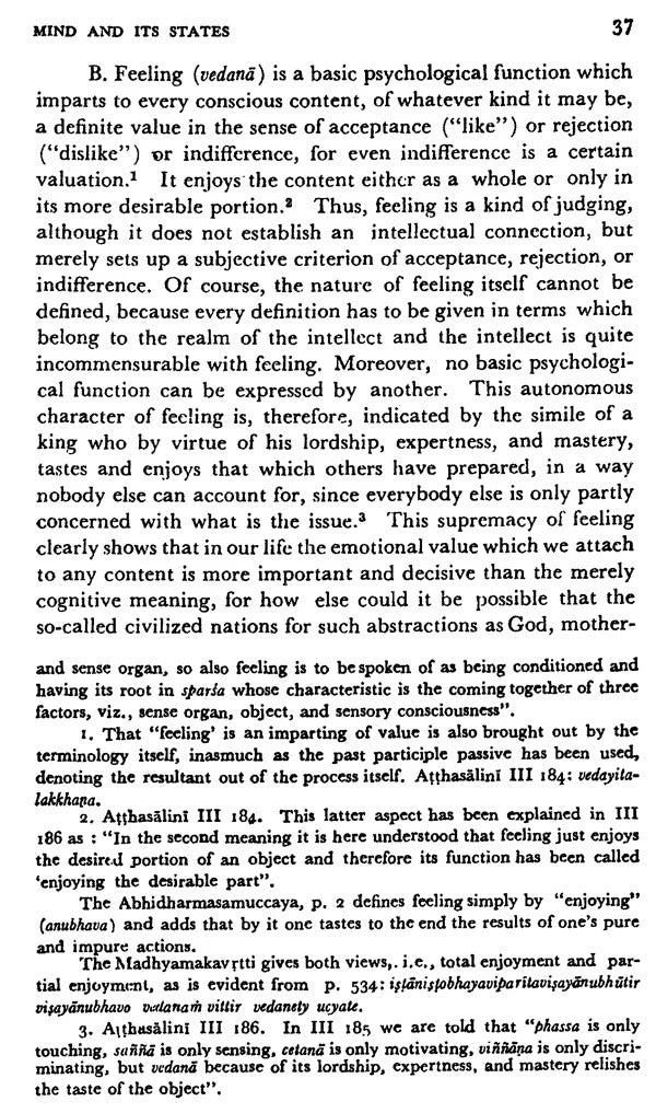 Philosophy and Psychology in the Abhidharma