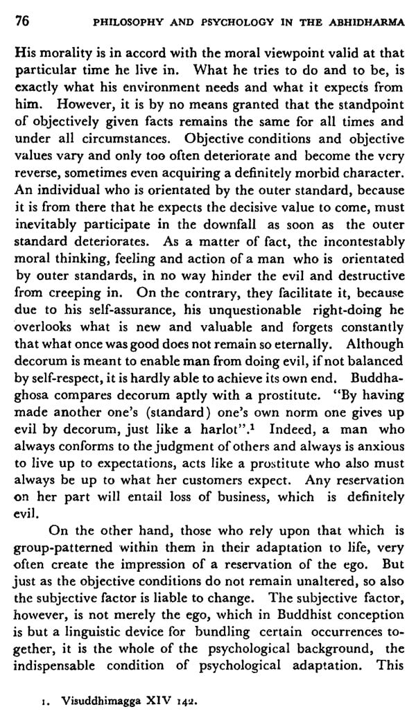 Philosophy and Psychology in the Abhidharma