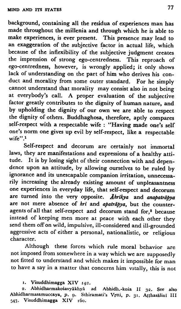 Philosophy and Psychology in the Abhidharma