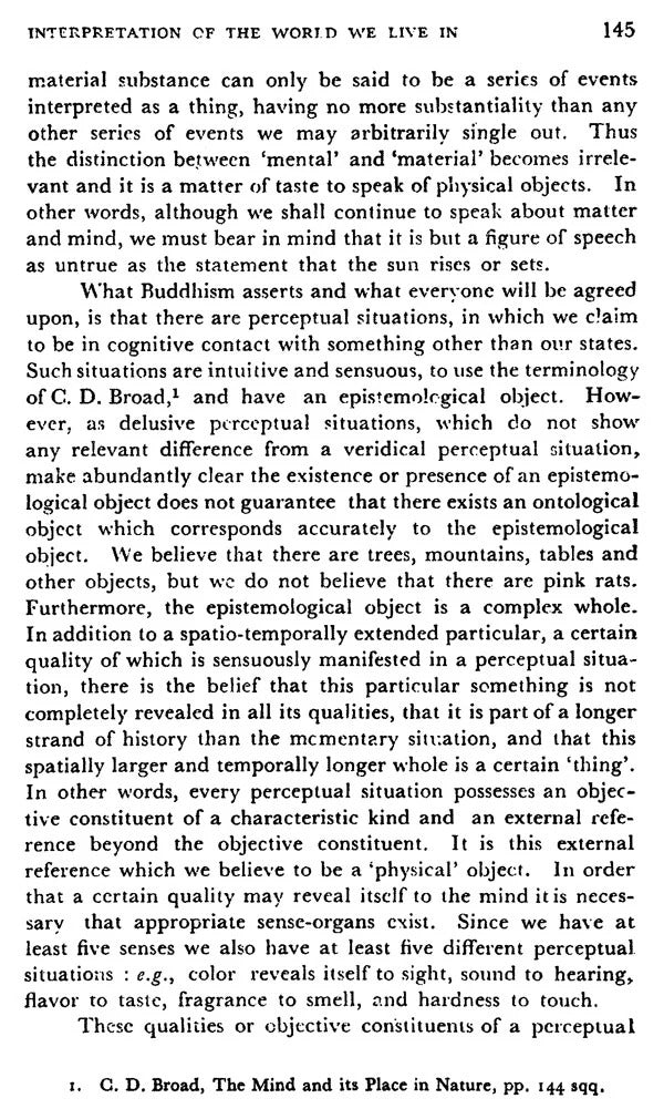 Philosophy and Psychology in the Abhidharma