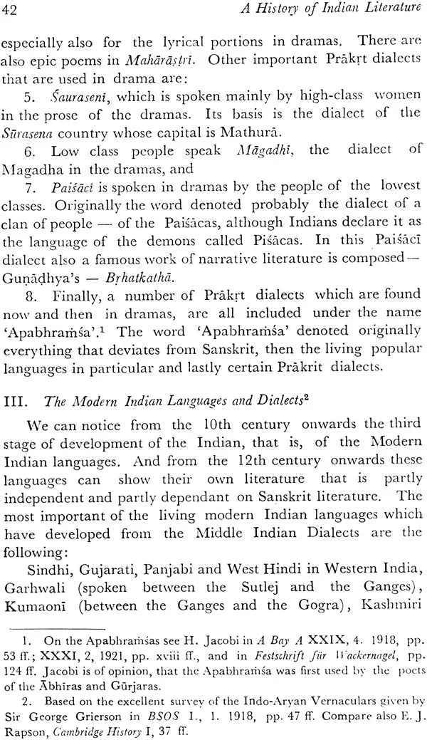 A History of Indian Literature – Introduction, Veda, Epics, Puranas and Tantras (Volume I)