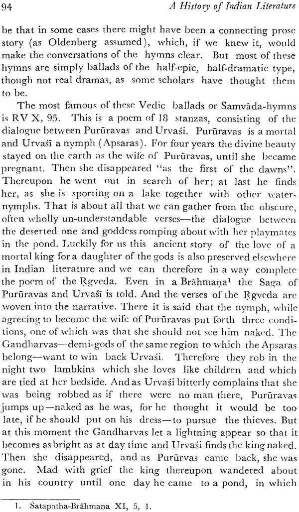 A History of Indian Literature – Introduction, Veda, Epics, Puranas and Tantras (Volume I)