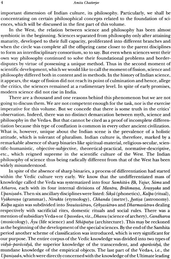 Philosophical Concepts Relevant to Sciences in Indian Tradition: History of Science, Philosophy and Culture in Indian Civilization (Volume 3, Part 4)