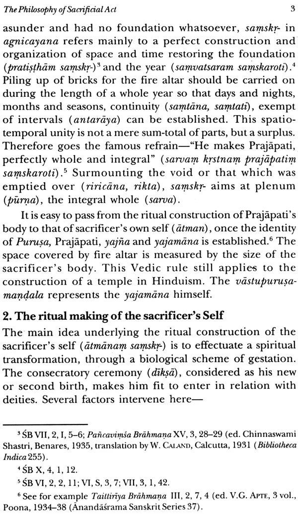 The Philosophical Concept of Samskara