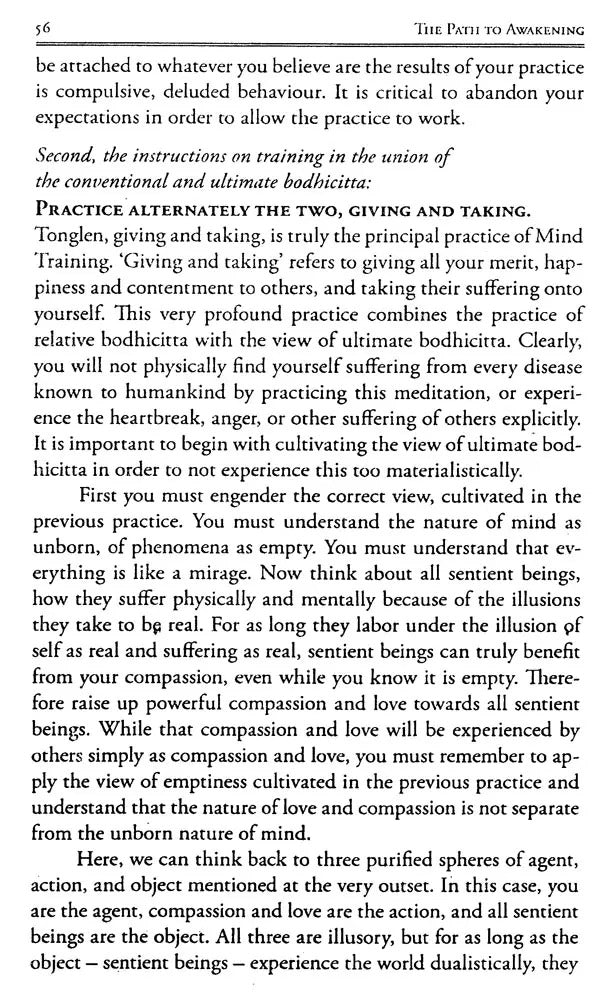 The Path to Awakening: A Commentary on Ja Chekawa Yeshe Dorje's Seven Points of Mind Training