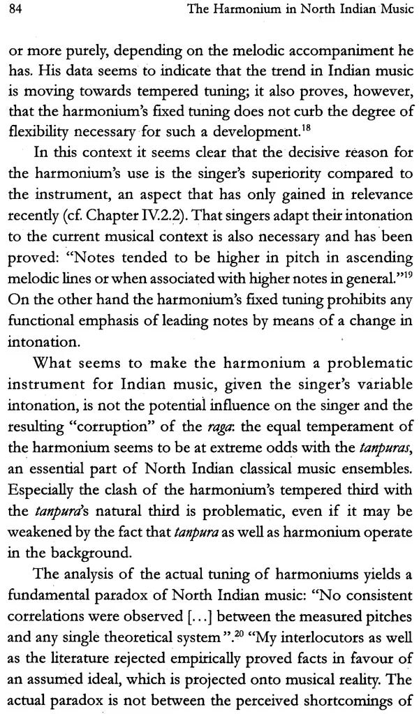 The Harmonium in North Indian Music