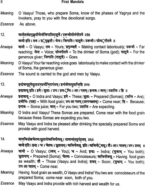 Modern English Translation of The Rig Veda Samhitaa (Set of 4 Volumes)