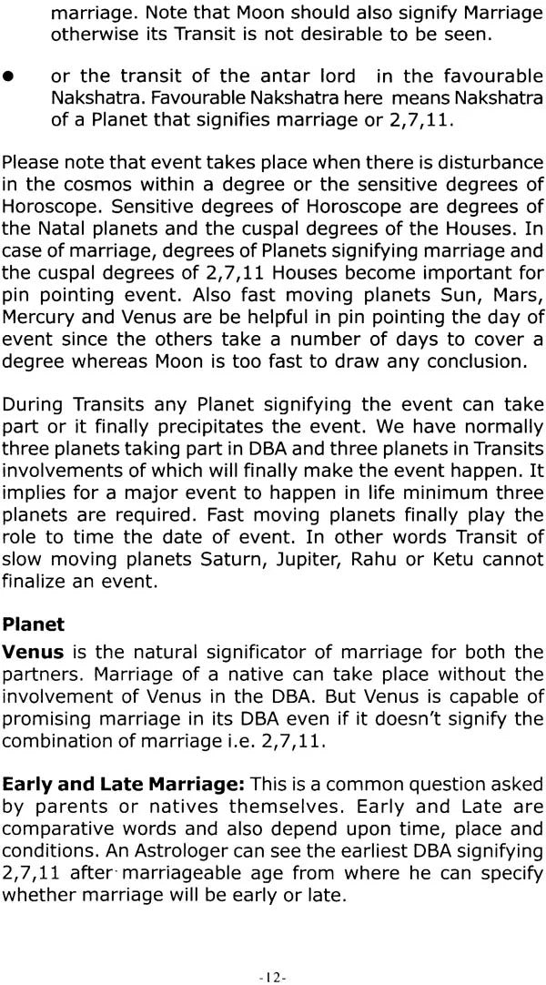 Astrology: Marriage and Relationships