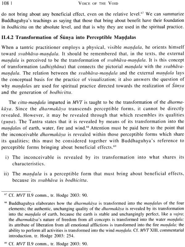 Voice of The Void,Aesthetics of The Buddhist Mandala on The Basis of The Doctrine of Vak in Trika Saivism