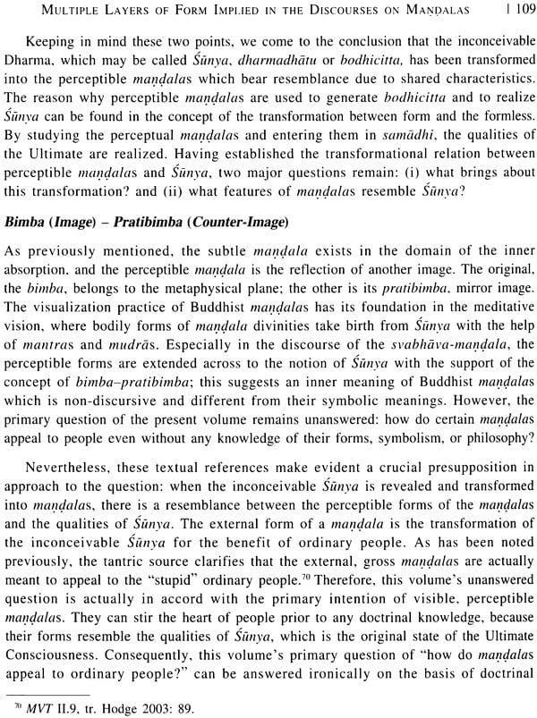 Voice of The Void,Aesthetics of The Buddhist Mandala on The Basis of The Doctrine of Vak in Trika Saivism