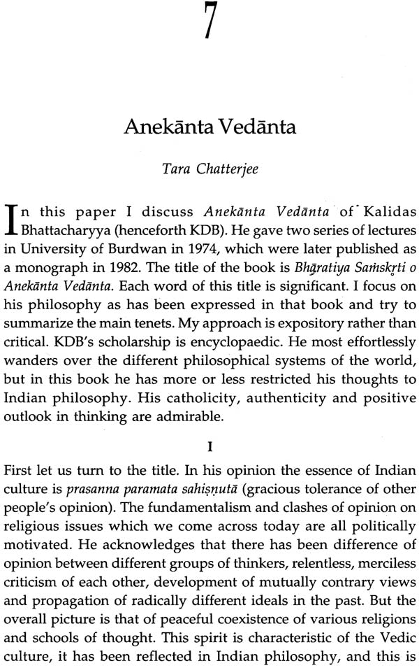 Alternative Standpoints,A Tribute to Kalidas Bhattacharyya