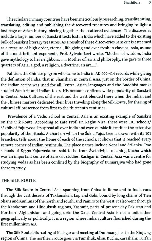 Sanskrit on The Silk Route