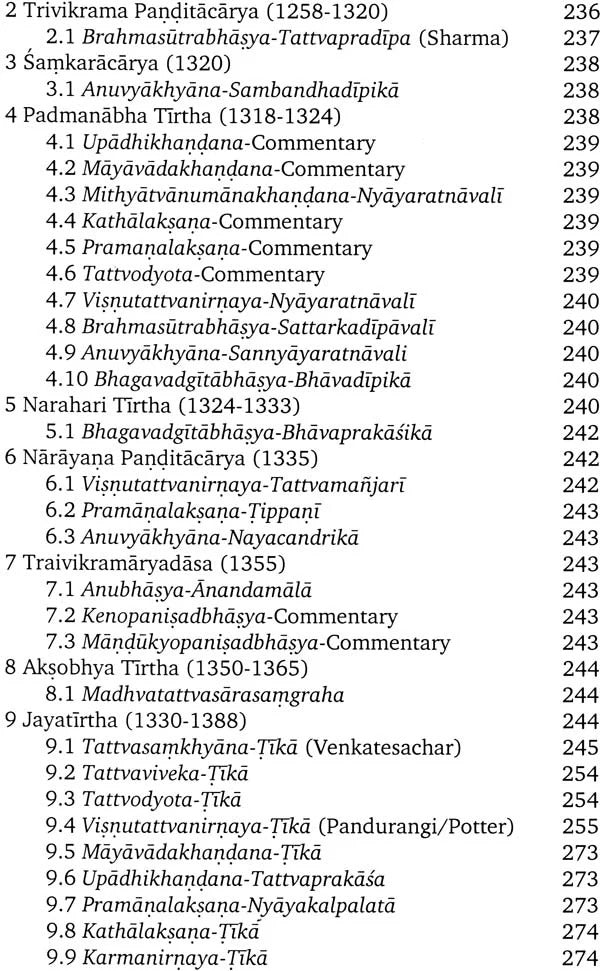 Encyclopedia of Indian Philosophies, Vol.18: Dvaita Vedanta Philosophy