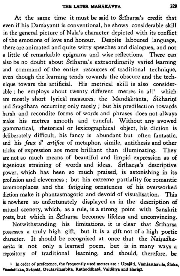 A History Of Sanskrit Literature: Classical Period