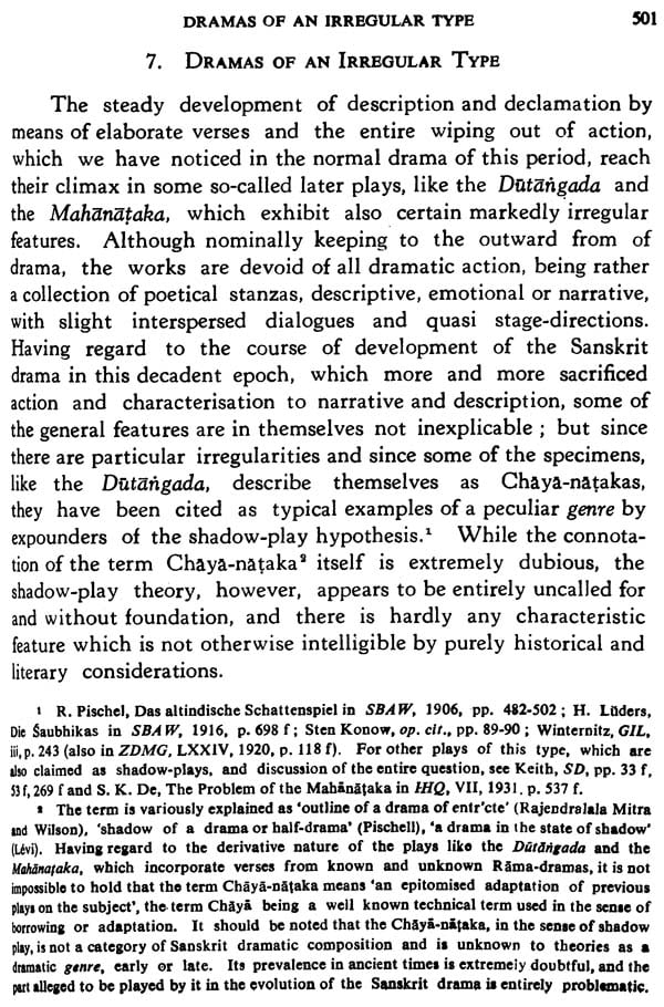 A History Of Sanskrit Literature: Classical Period